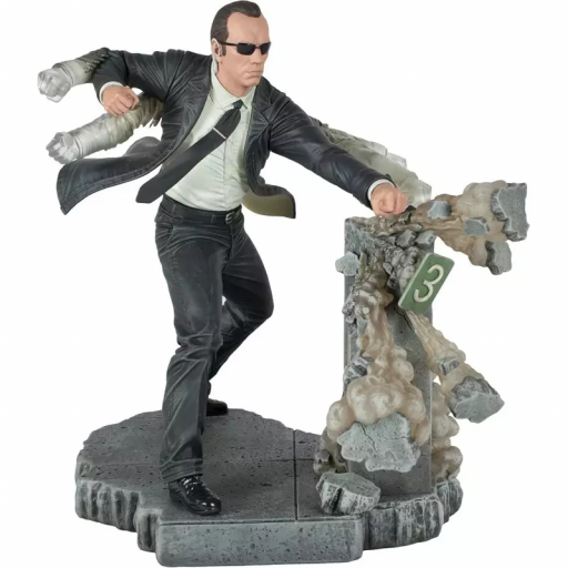 Figura The Matrix Agent Smith Diamond Select Deluxe 25 cm [1]