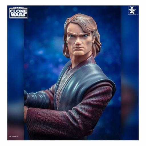 Figura Busto Gentle Giant Star Wars The Clone Wars Anakin Skywalker 15 cm [1]