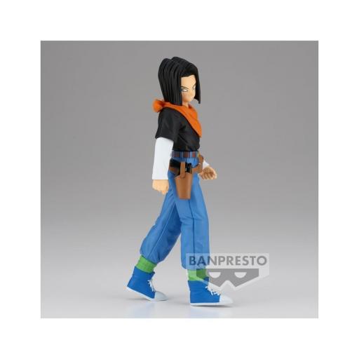 Figura Dragon Ball Z Android 17 Solid Edge Works Banpresto 17 cm [1]