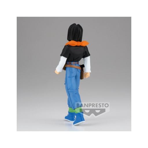 Figura Dragon Ball Z Android 17 Solid Edge Works Banpresto 17 cm [2]