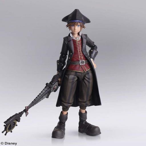 Figura articulada Bring Arts Kingdom Hearts III Sora pirata POTCV 15 cm
