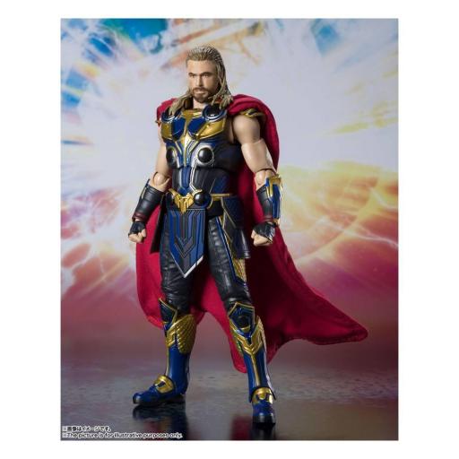 Figura S.H. Figuarts Thor Love & Thunder Mighty Thor Marvel 16 cm