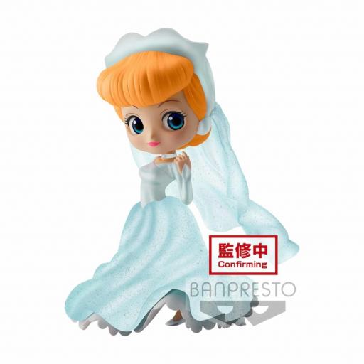 Figura QPosket Disney Cenicienta Character Dreamy Style Glitter Collection 14 cm