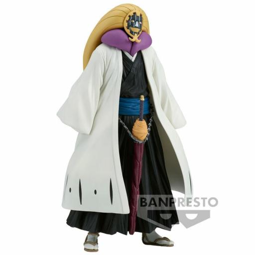 Figura Bleach Mayuri Kurotsuchi Solid and Souls Banpresto 16 cm