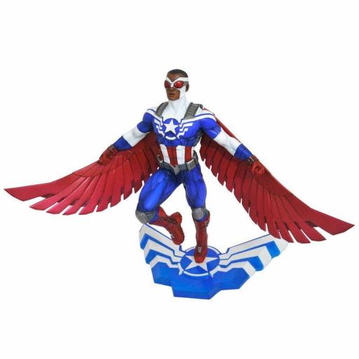 Figura Capitán América Sam Wilson Marvel Diamond Collection 25 cm