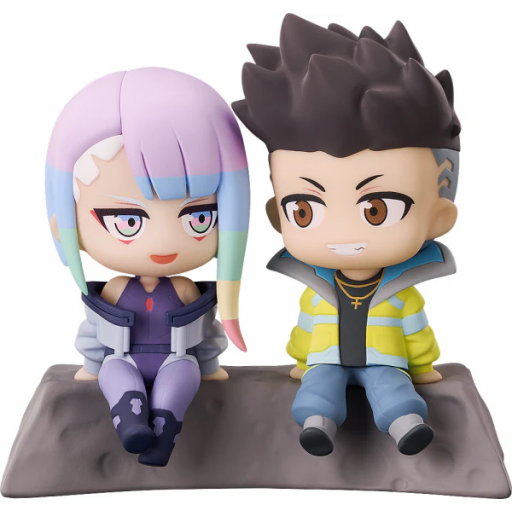 Figura Cyberpunk Edgerunners David & Lucy 8 cm