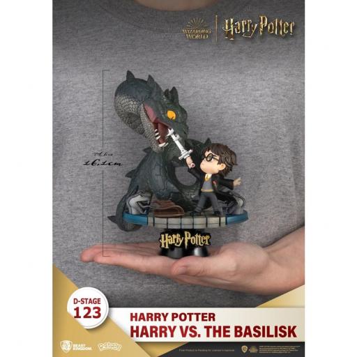 Figura Harry Potter VS Basilisco D-Stage 16 cm [3]