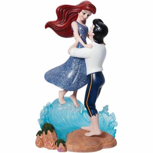 Figura La Sirenita Ariel y Eric Disney Enesco 27 cm