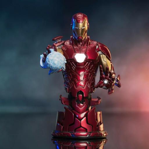 Figura Diamond Select Marvel Avengers Iron Man Busto 15 cm [1]