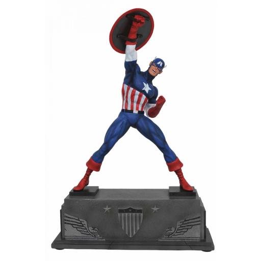 Figura Diamond Select Marvel Avengers Capitán América Edición Limitada 30 cm