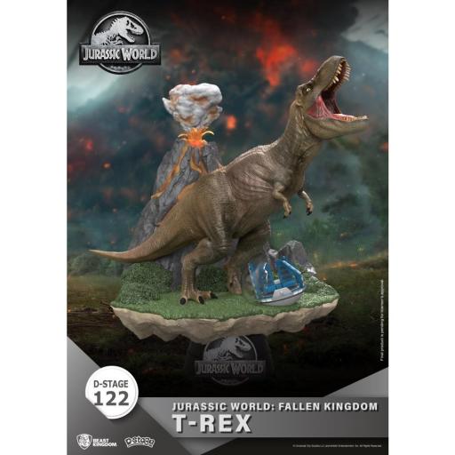 Diorama Beast Kingdom D-Stage Jurassic World T-Rex 13 cm