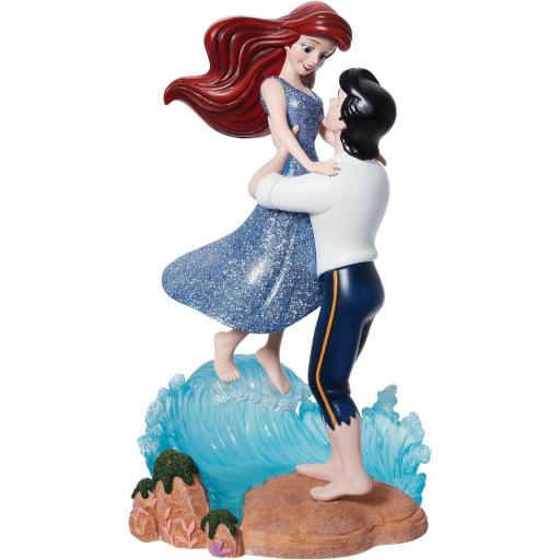 Figura La Sirenita Ariel & Príncipe Eric en Ola 27 cm [0]