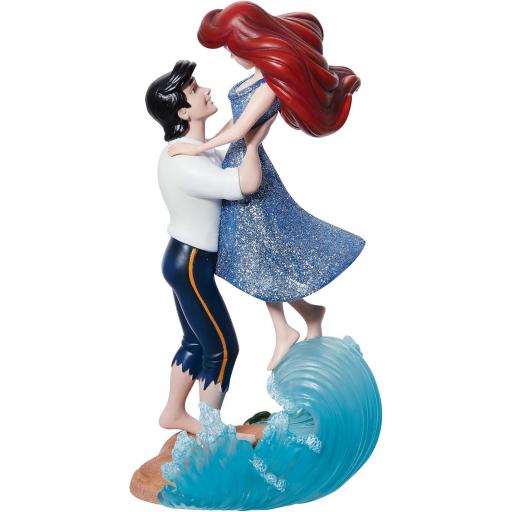 Figura La Sirenita Ariel & Príncipe Eric en Ola 27 cm [3]