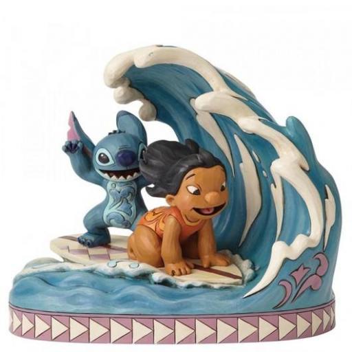 Figura Enesco Disney Lilo y Stitch Surf 18 cm [0]