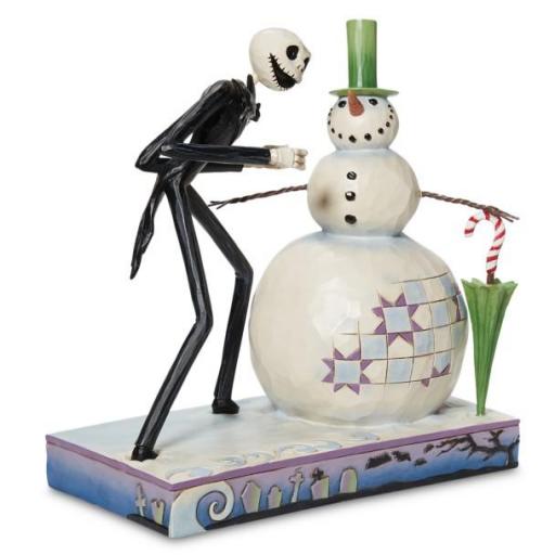 Figura Enesco Disney Pesadilla Antes de Navidad Jack Muñeco Nieve 16 cm [1]