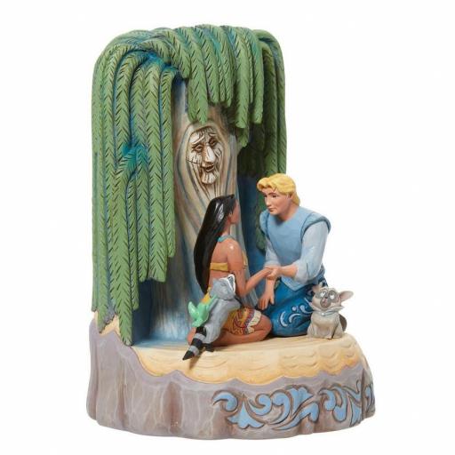 Figura Pocahontas y John Smith Disney Enesco 20 cm [2]