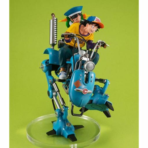 Figura Megahouse Dragon Ball Z Son Goku & Son Gohan Robot 20 cm