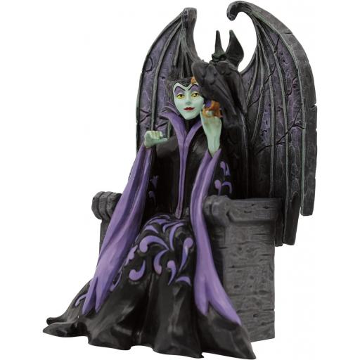 Figura La Bella Durmiente Maléfica Trono Disney Enesco 10 cm [1]