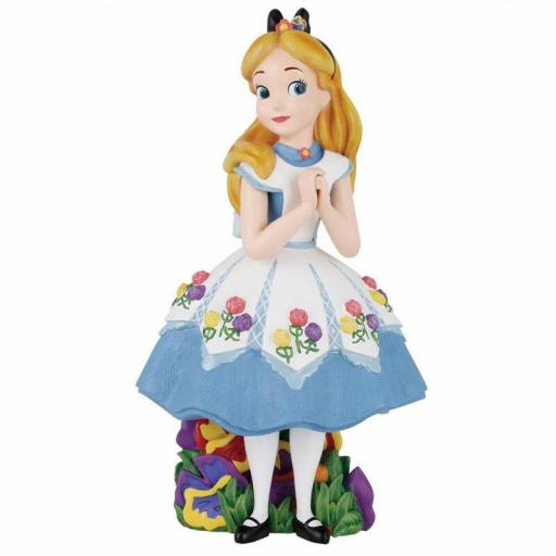 Figura Enesco Disney Alicia en el País de las Maravillas Floral Dress 20 cm