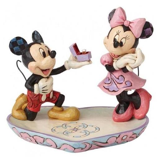 Figura Enesco Disney Mickey Mouse & Minnie 15 cm