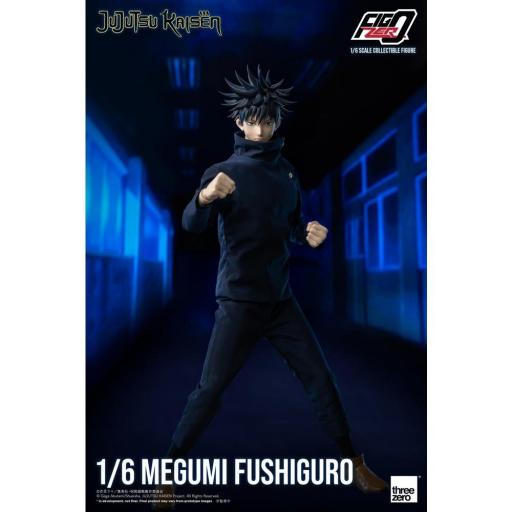 Figura Articulada ThreeZero Jujutsu Kaisen Megumi Fuhiguro 29 cm