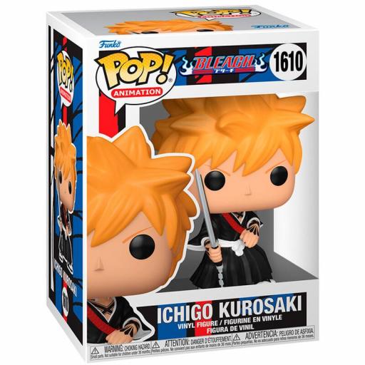 Figura Funko Pop! Bleach Ichigo Chase Metálica Aleatoria 9 cm [1]