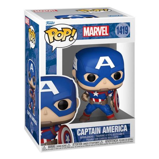 Figura Funko Pop! Capitan America New Classics Marvel 9 cm [1]