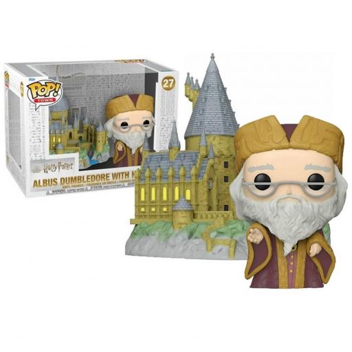 Figura Funko Pop! Harry Potter Dubmledore & Hogwarts 9 cm [1]