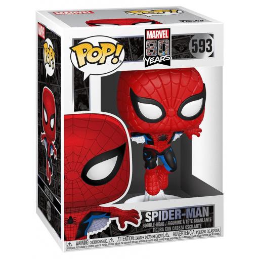 Figura Funko Pop! Marvel Spiderman Primera Aparición 9 cm [1]