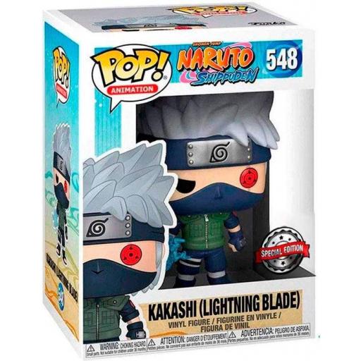 Figura Funko Pop! Naruto Shippuden Kakashi Lightning Blade Special Edition 9 cm [1]