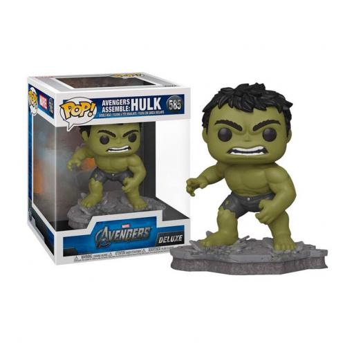 Figura Funko Pop! Marvel Los Vengadores Hulk Assemble Special Edition 9 cm