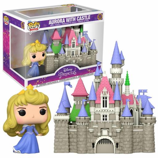 Figura Funko Pop! Disney Princess Aurora Castle 9 cm