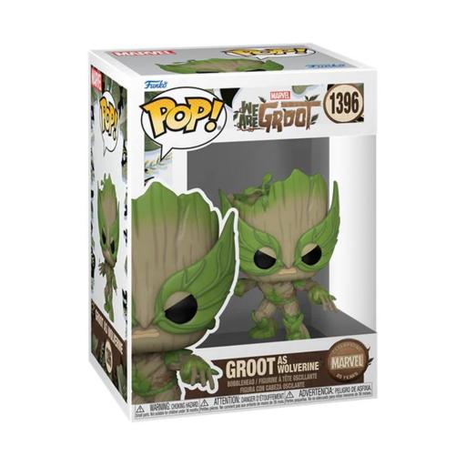 Figura Funko Pop! Guardianes de la Galaxia Groot Lobezno 9 cm [1]