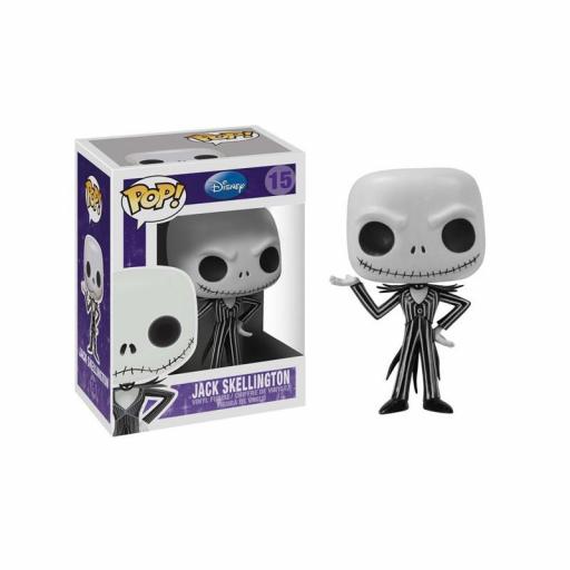 Figura Funko Pop! Pesadilla Antes de Navidad Jack Skellington 9 cm [1]