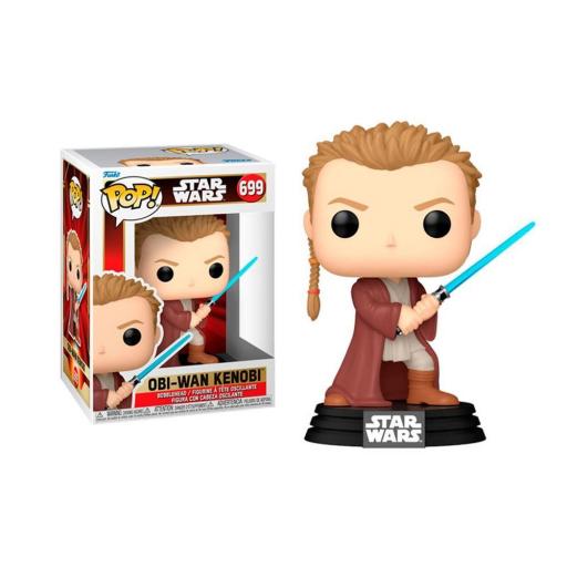 Figura Funko Pop! Star Wars Obi Wan Joven 9 cm