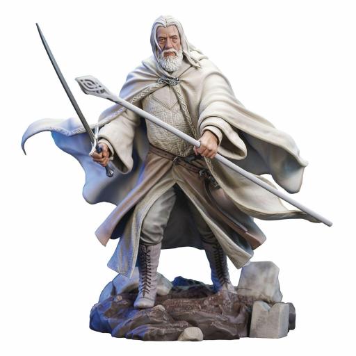 Figura El Señor de los Anillos Gandalf Deluxe Diamond Select 23 cm