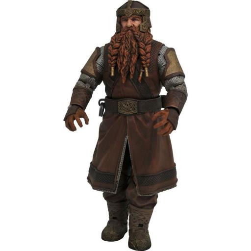 Figura El Señor de los Anillos Gimli Diamond Select 18 cm