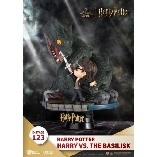 Figura Harry Potter VS Basilisco D-Stage 16 cm [2]