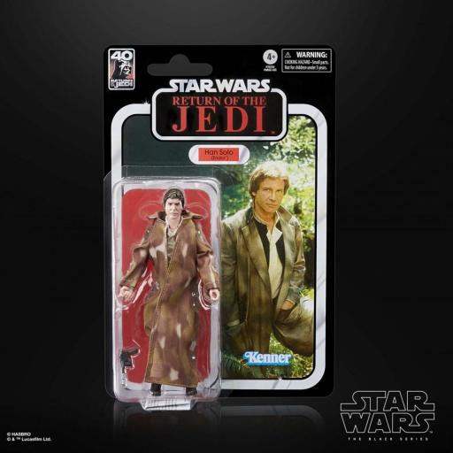 Figura Hasbro Star Wars Han Solo 40 Aniversario 15 cm