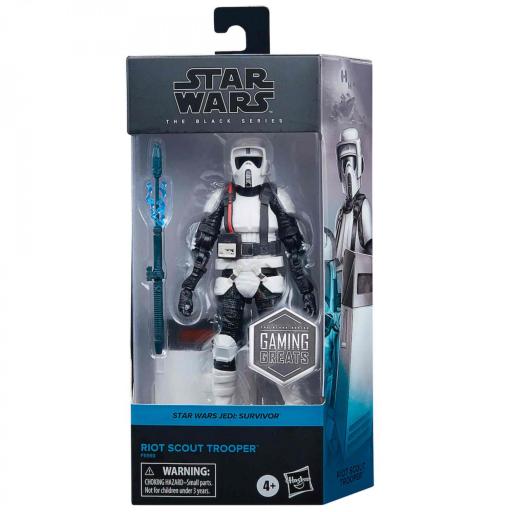 Figura Hasbro Star Wars Jedi Survivor Riot Scout Trooper 15 cm