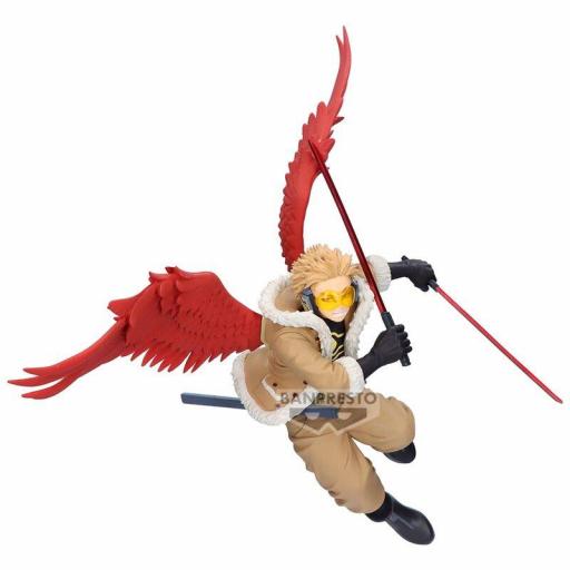 Figura My Hero Academia Hawks Heroes Plus Banpresto 12 cm