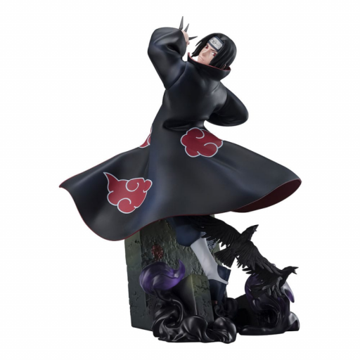 Figura Naruto Itachi Uchiha Sharingan Tamashii Nations 24 cm