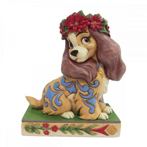 Figura La Dama y el Vagabundo Reina Disney Enesco 11 cm