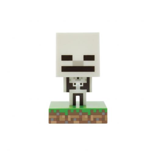 Lámpara Icon Minecraft Esqueleto 10 cm