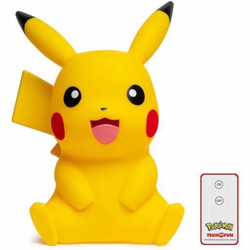 Lámpara Pokemon Pikachu 40 cm