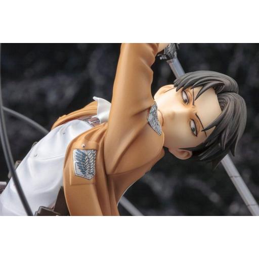 Figura Attack On Titan Levi Ackerman Kotobukiya ARTFXJ 28 cm [0]