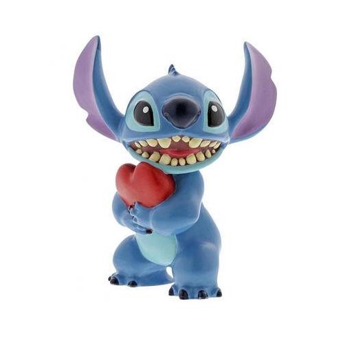 Figura Enesco Disney Lilo y Stitch con Corazón 6 cm