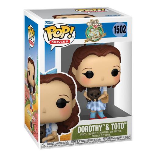 Figura Funko Pop! El Mago de Oz Dorothy & Toto 9 cm [1]