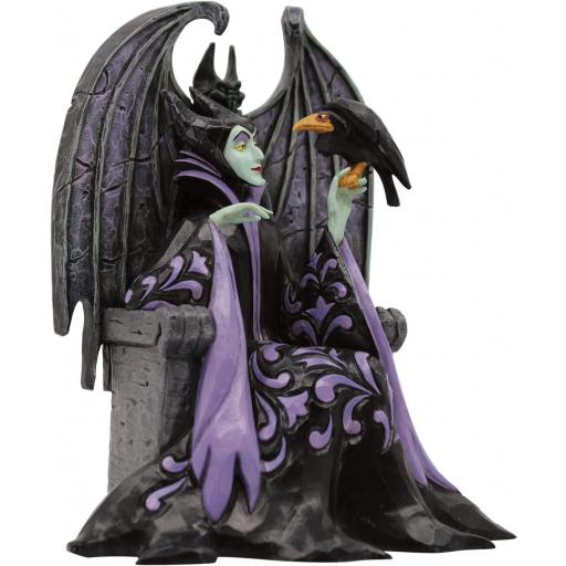 Figura La Bella Durmiente Maléfica Trono Disney Enesco 10 cm [2]