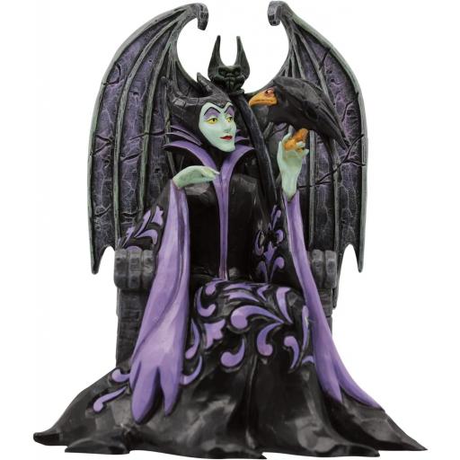 Figura La Bella Durmiente Maléfica Trono Disney Enesco 10 cm [0]